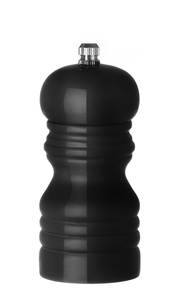 Młynek drewniany do pieprzu 113 mm, czarny | HENDI, 469576