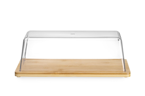 Taca bambusowa z pokrywą 320x160x110 mm | HENDI, 523841