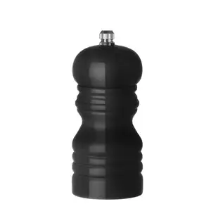 Młynek drewniany do pieprzu 113 mm, czarny | HENDI, 469576