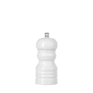 Młynek drewniany do soli 113 mm, biały | HENDI, 469613