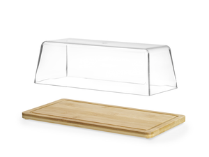 Taca bambusowa z pokrywą 320x160x110 mm | HENDI, 523841