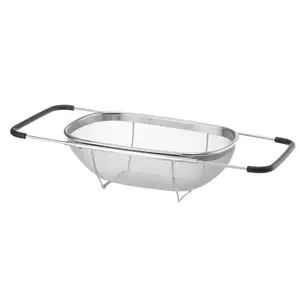 Cedzak rozsuwany na zlew 360x240x115 mm | HENDI, 535219