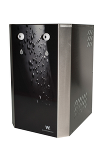 Dystrybutor do wody i napojów, podblatowy, 360x270x450 mm, czarny, srebrny | MIJAR, Soda 50