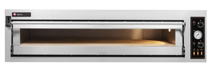 Piec do pizzy 1-komorowy modułowy, 6x pizza 400 mm, 10,2 kW, 1540x985x410 mm | RESTO QUALITY, Bake