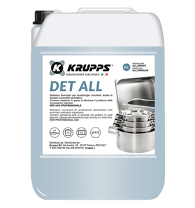 Profesjonalny płyn do mycia naczyń aluminiowych do zmywarek gastronomicznych 12 kg | KRUPPS, Det AL