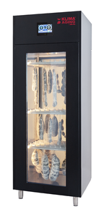 Szafa do sezonowania mięsa, 1-drzwiowa, drzwi przeszklone, 740x850x2115 mm | ZERNIKE, Klima Aging System Double