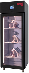 Szafa do sezonowania mięsa, 1-drzwiowa, drzwi przeszklone, 740x850x2115 mm | ZERNIKE, Klima Meat System