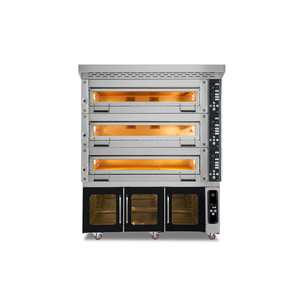 Piec piekarniczy 3-komorowy modułowy, elektryczny, 34,5 kW, 1660x1020x2050 mm | RESTO QUALITY, MT/1200/2