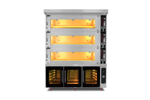 Piec piekarniczy 3-komorowy modułowy, elektryczny, 39,6 kW, 1660x1400x2170 mm | RESTO QUALITY, MT/1400/2