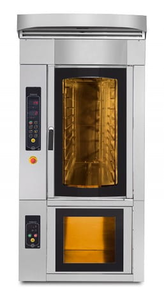 Piec piekarniczy rotacyjny, elektryczny, 25,5 kW, 1000x1400x1455 mm | RESTO QUALITY, PM-D-10
