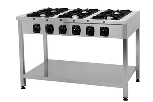 Kuchnia gazowa 6-palnikowa, 1200x700x850 mm, 42 kW | RESTO QUALITY, RQ403575