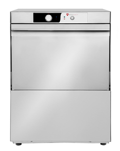 Zmywarka do naczyń z dozownikiem płynu nabłyszczającego, myjącego i pompą spustową, 400 V, kosz 500x500 mm, 600x600x820 mm | RESTO QUALITY, RQ510BDD