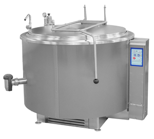 Kocioł warzelny gazowy z pośrednim systemem grzania, 500 l, 48 kW, 1320x1330x1180 mm | RESTO QUALITY, RQK
