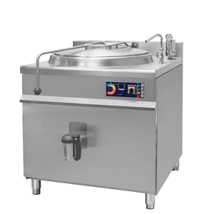 Kocioł warzelny elektryczny z pośrednim systemem grzania, 150 l, 24 kW, 900x900x900 mm | RESTO QUALITY, RQLR