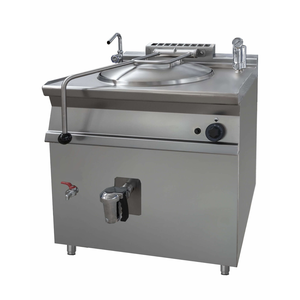 Kocioł warzelny elektryczny z pośrednim systemem grzania, 80 l, 12 kW, 800x700x900 mm | RESTO QUALITY, RQLR