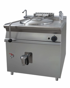 Kocioł warzelny gazowy z pośrednim systemem grzania, 80 l, 12,5 kW, 800x700x900 mm | RESTO QUALITY, RQLR