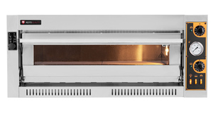 Piec do pizzy 1-komorowy, 6x pizza 360 mm, 9 kW, 950x1265x395 mm | RESTO QUALITY, Top XL