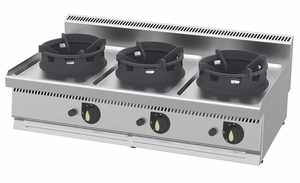 Wok gazowy 3-palnikowy, 1200x700x290 mm, 31,5 kW | RESTO QUALITY, WC1270G