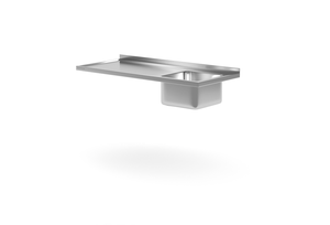 Blat ze zlewem 1600x600 mm | TECHNICA, 2021660