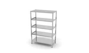 Regał magazynowy półki przestawne pełne, 1300x500x1800 mm | TECHNICA, 3571350