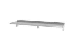 Półka wisząca na konsolach, wzmocniona, 1800x400 mm | TECHNICA, 38431840