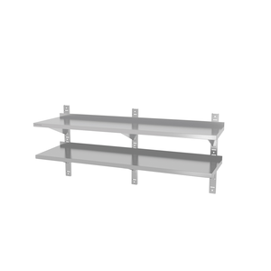 Półka wisząca przestawna podwójna 1700x300x600 mm | TECHNICA, 38531730