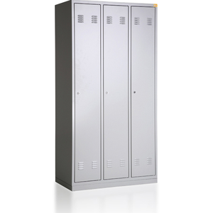Szafa ubraniowa BHP, 3-drzwiowa | KART-MAP, BHP/3