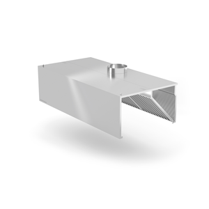 Okap przyścienny skrzyniowy 1500x1100x450 mm | TECHNICA, 7101511