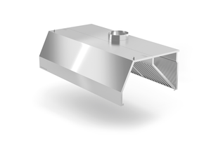Okap przyścienny trapezowy 1500x800x450 mm | TECHNICA, 7401580