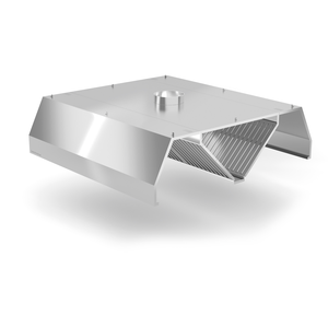 Okap centralny trapezowy 1500x1600x450 mm | TECHNICA, 7601516