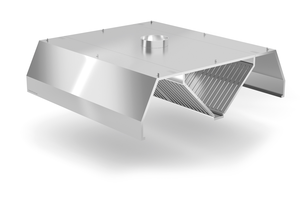 Okap centralny trapezowy 1700x1600x450 mm | TECHNICA, 7601716