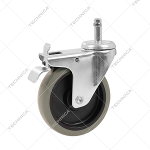 Kółko z hamulcem do wózka 810009 | TECHNICA, 810009/002
