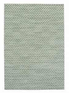 Podkładka na stół 450x300 mm, zielone wzory geometryczne, 6 szt. | HENDI, 597934