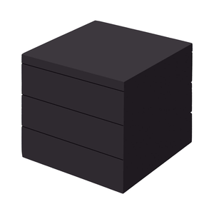 Podstawa bufetowa 175x175x165 mm czarna | FINE DINE, Madeira Black