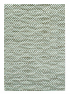 Podkładka na stół 450x300 mm, zielone wzory geometryczne, 6 szt. | HENDI, 597934