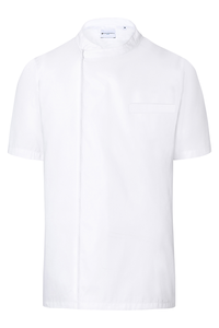 Bluza kucharska męska, rozmiar XL, biała | KARLOWSKY, Basic