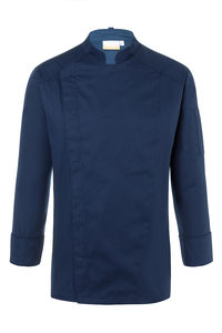 Bluza kucharska męska, rozmiar 46, granatowa | KARLOWSKY, Noah