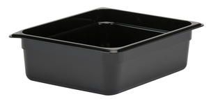 Pojemnik GN 1/2 100 mm z poliwęglanu, czarny | CAMBRO, Camwear