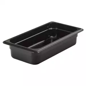 Pojemnik GN 1/3 65 mm z poliwęglanu, czarny | CAMBRO, Camwear