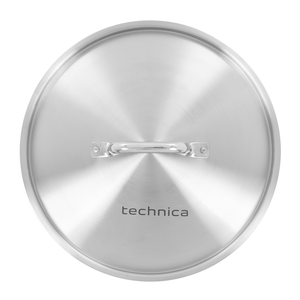 Pokrywka do garnka ze stali nierdzewnej o średnicy 280 mm | TECHNICA, Gold Line