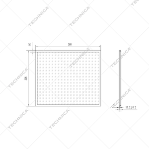 Szkło drzwi do 461101 | TECHNICA, 461101/053