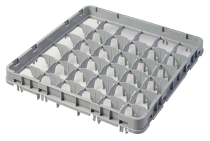 Nadstawa do kosza do zmywarki 499x499 mm 36 pól, wys. 51 mm, jasny szary | CAMBRO, Camrack