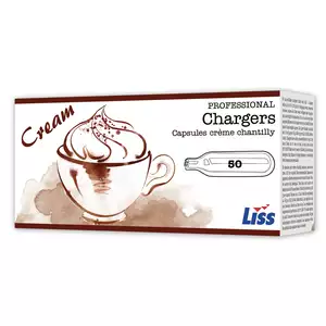 Naboje do bitej śmietany 50 szt. | LISS, 2350