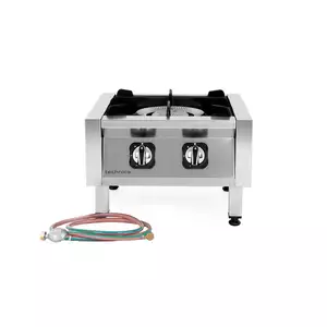 [Zestaw] Taboret gazowy 500x500x350 mm, 17,0 kW + Reduktor z wężem (G30), 2000 mm