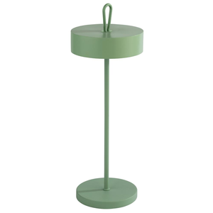 Lampa stołowa 120x305 mm, zielona | APS, Cleo