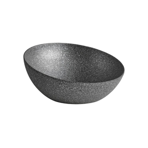 Miska aluminiowa, 3 l, 325x80/140 mm, czarna, srebrna | APS, Frostfire