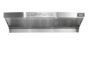 Okap do pieca, 0,012 kW, 1546x1200x410 mm | CUPPONE, Michelangelo