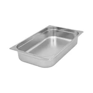 [Zestaw] 6x Pojemnik GN 1/1 100 mm ze stali nierdzewnej | TECHNICA, Cold Line