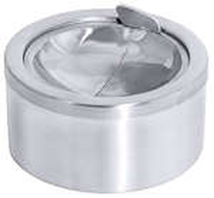 Popielniczka stalowa o średnicy 115 mm | CONTACTO, 535/115