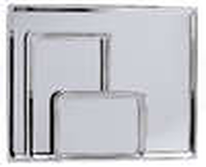 Taca nierdzewna ekspozycyjna 445x325x9 mm | CONTACTO, 580/900